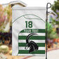 Custom Zimbabwe Sables Rugby Garden Flag Go Champion - African Pride