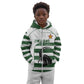 Custom Zimbabwe Sables Rugby Kid Hoodie Go Champion - African Pride