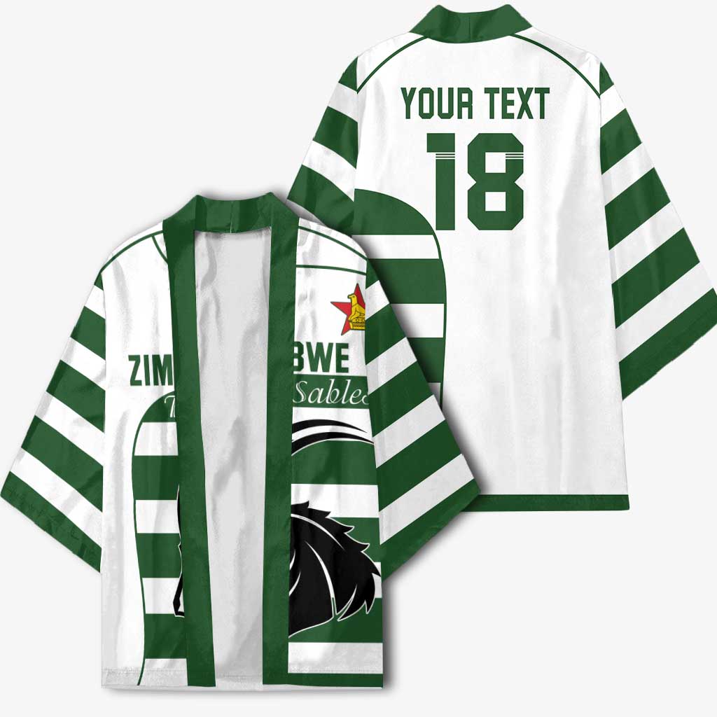 Custom Zimbabwe Sables Rugby Kimono Go Champion