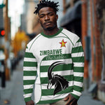 Custom Zimbabwe Sables Rugby Long Sleeve Shirt Go Champion - African Pride