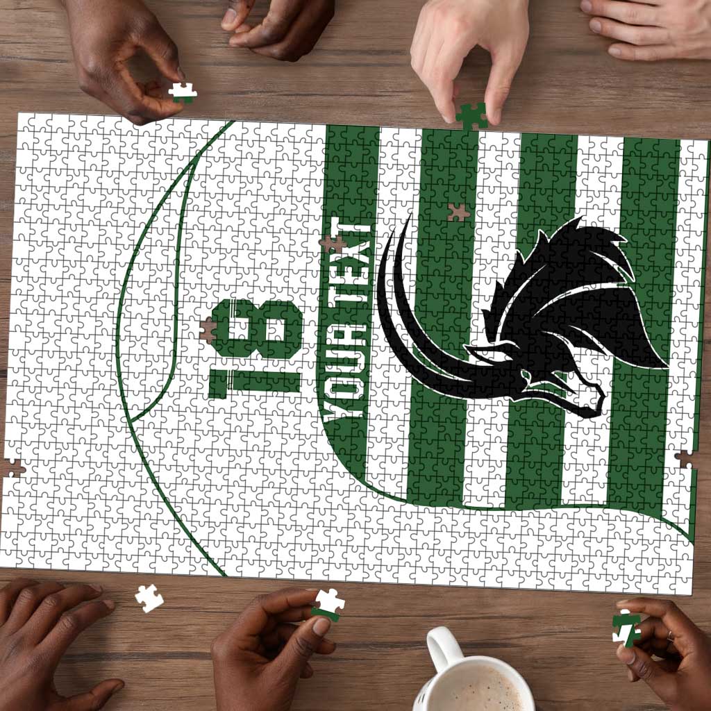 Custom Zimbabwe Sables Rugby Puzzle Go Champion