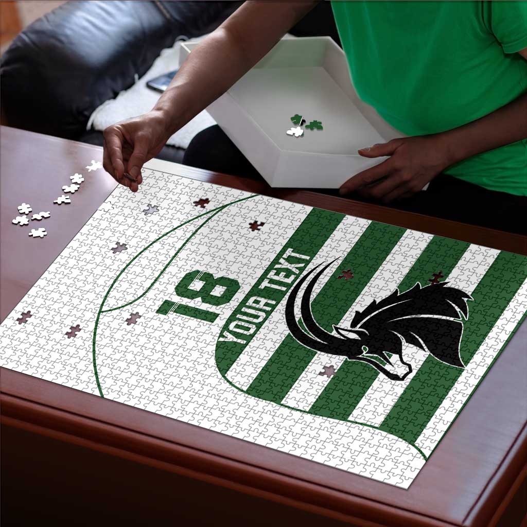 Custom Zimbabwe Sables Rugby Puzzle Go Champion