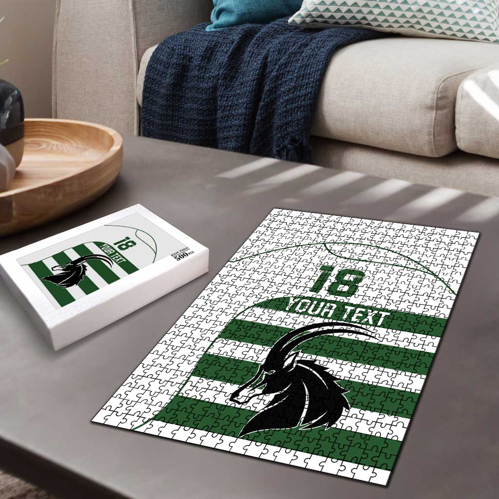 Custom Zimbabwe Sables Rugby Puzzle Go Champion