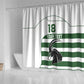Custom Zimbabwe Sables Rugby Shower Curtain Go Champion - African Pride