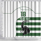Custom Zimbabwe Sables Rugby Shower Curtain Go Champion - African Pride