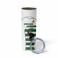 Custom Zimbabwe Sables Rugby Skinny Tumbler Go Champion - African Pride
