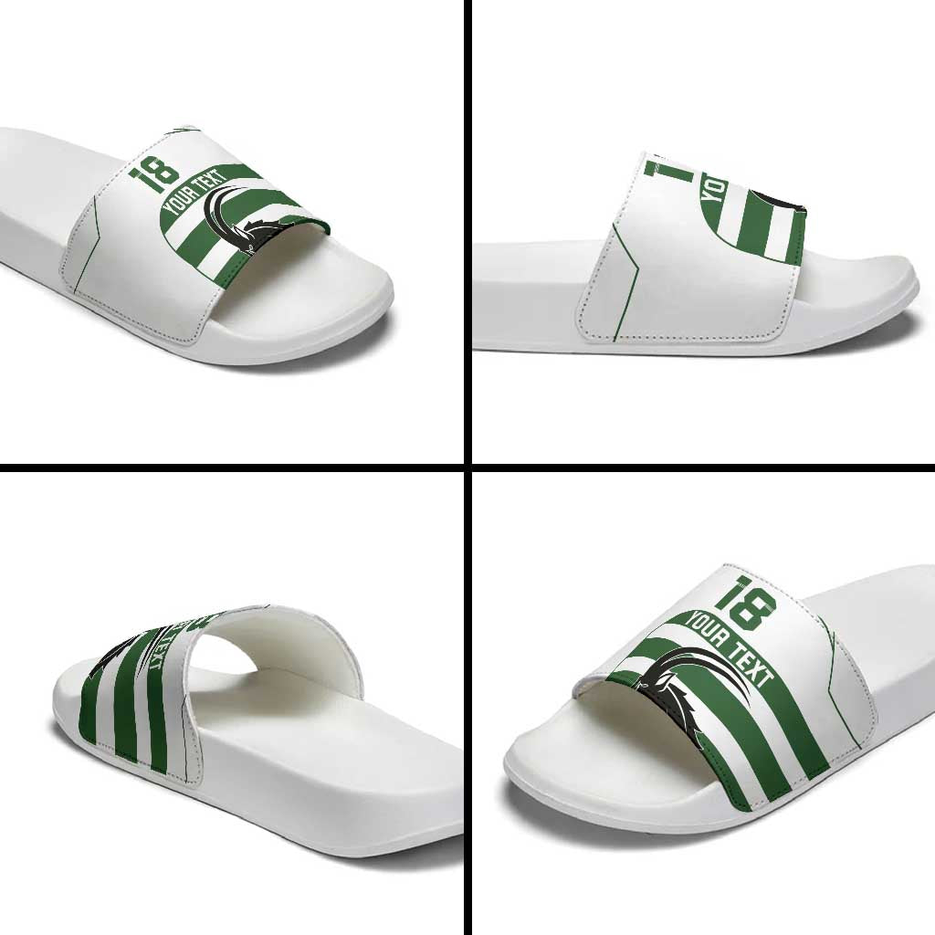 Custom Zimbabwe Sables Rugby Slide Sandals Go Champion