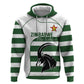 Custom Zimbabwe Sables Rugby Zip Hoodie Go Champion - African Pride