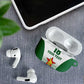 Custom Zimbabwe Sables Rugby AirPods Case African Patterns