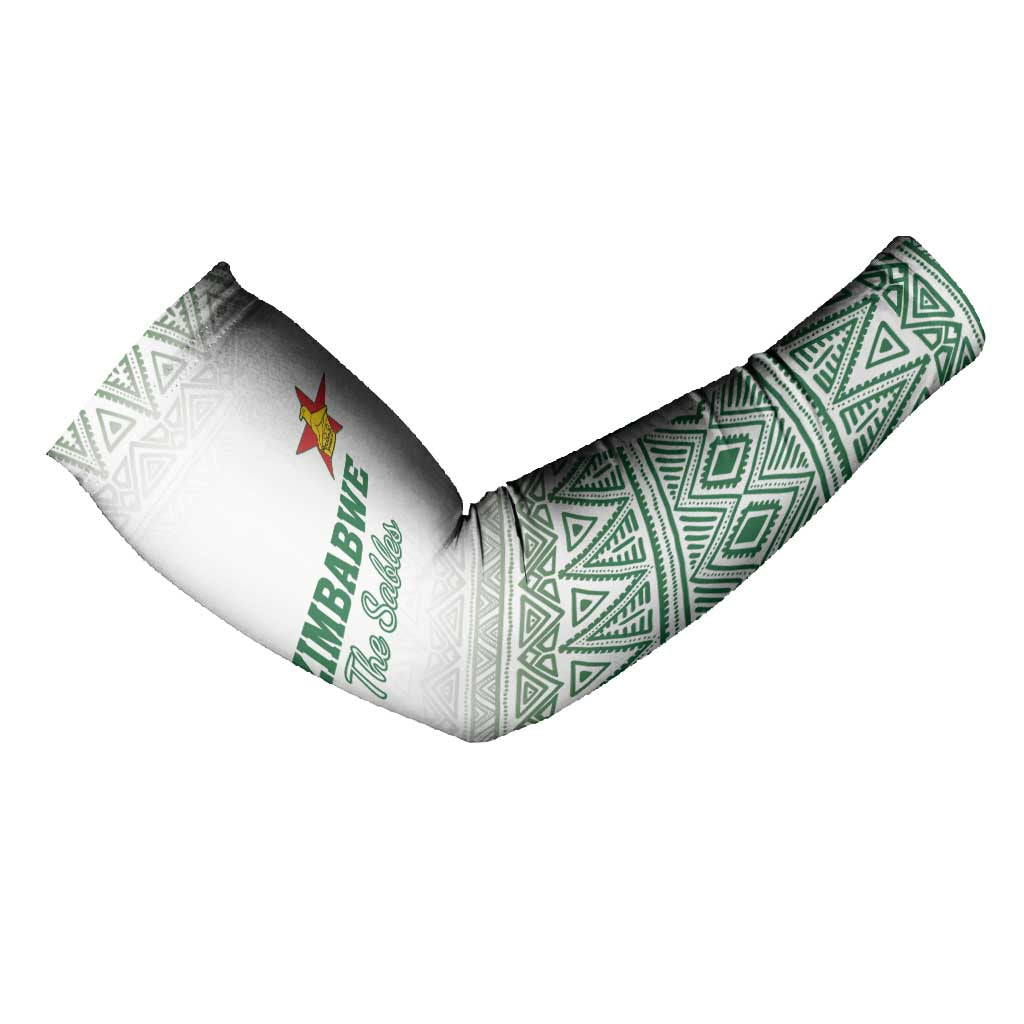 Custom Zimbabwe Sables Rugby Arm Sleeves African Patterns