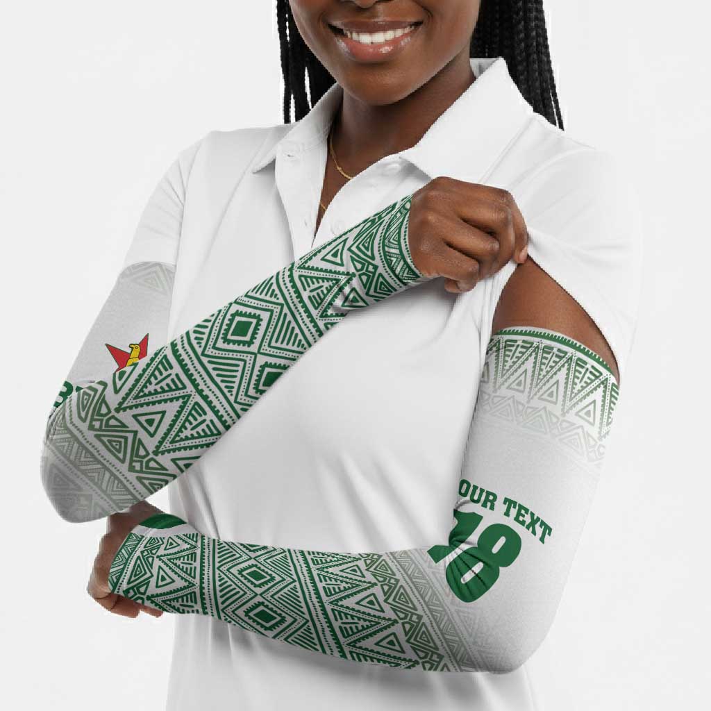Custom Zimbabwe Sables Rugby Arm Sleeves African Patterns