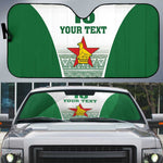 Custom Zimbabwe Sables Rugby Auto Sun Shade African Patterns