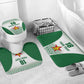 Custom Zimbabwe Sables Rugby Bathroom Set African Patterns
