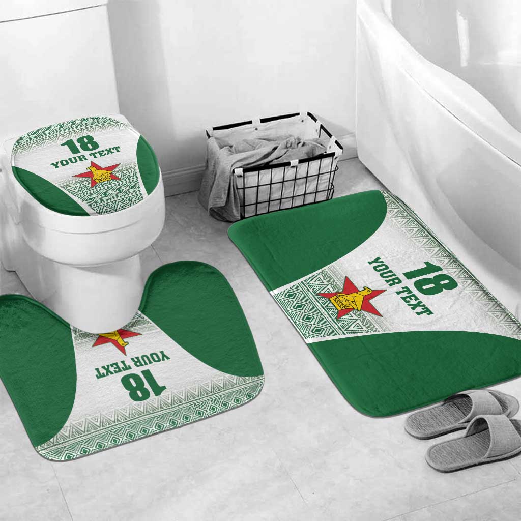 Custom Zimbabwe Sables Rugby Bathroom Set African Patterns