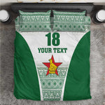Custom Zimbabwe Sables Rugby Bedding Set African Patterns - African Pride