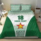 Custom Zimbabwe Sables Rugby Bedding Set African Patterns - African Pride