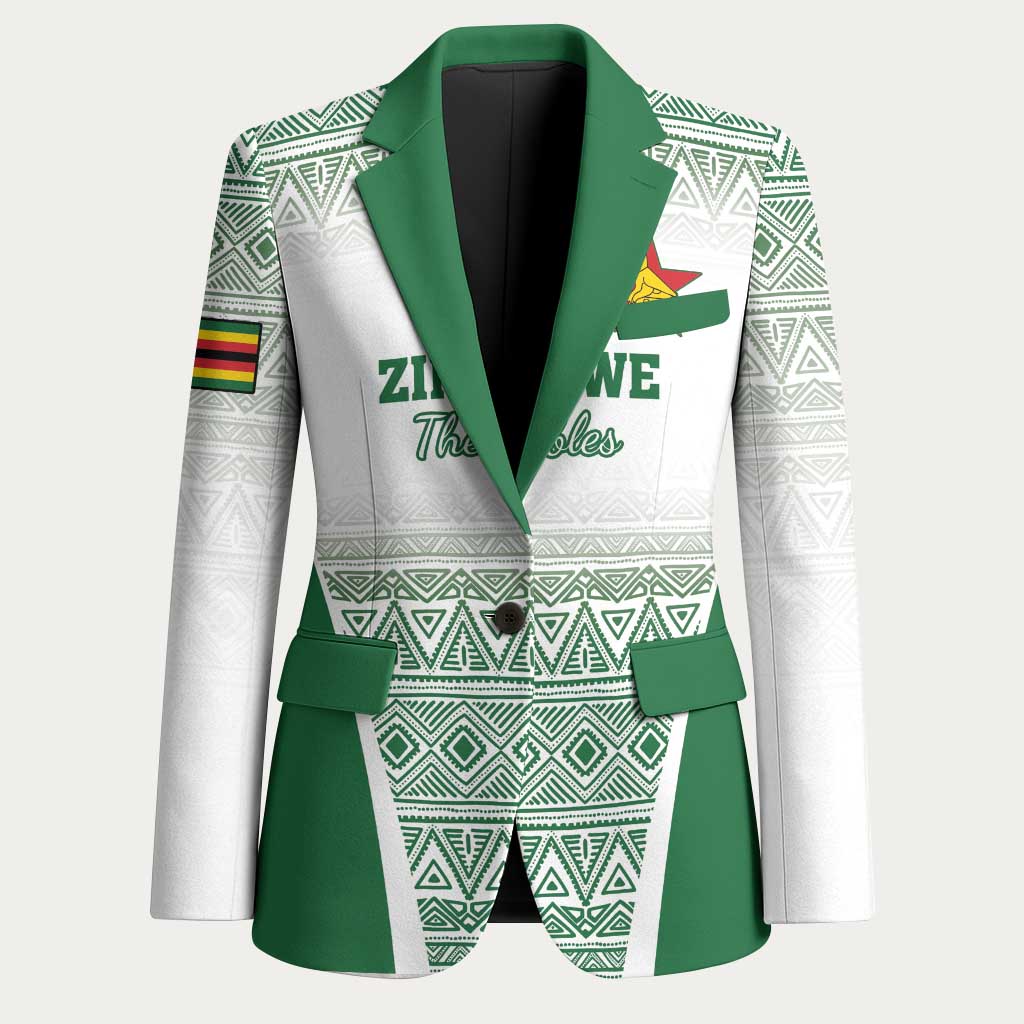 Custom Zimbabwe Sables Rugby Blazer African Patterns