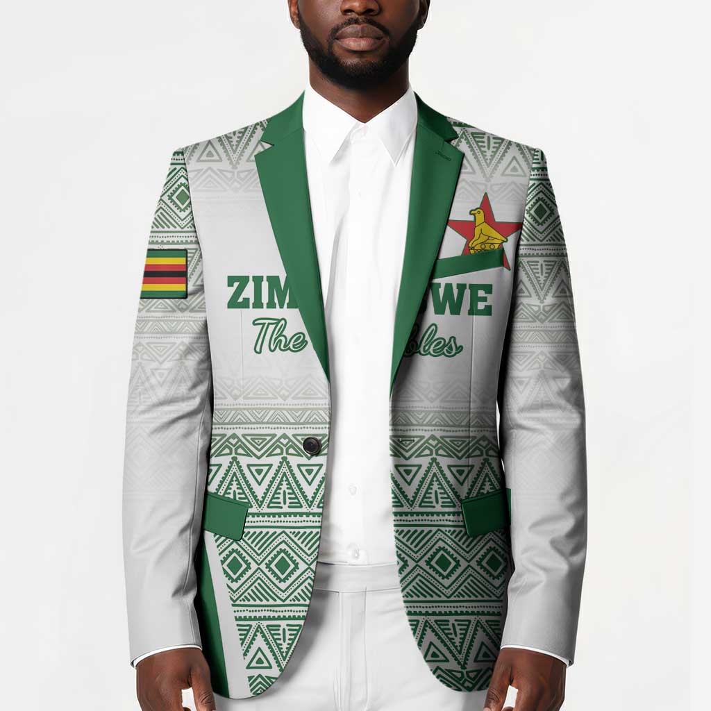 Custom Zimbabwe Sables Rugby Blazer African Patterns