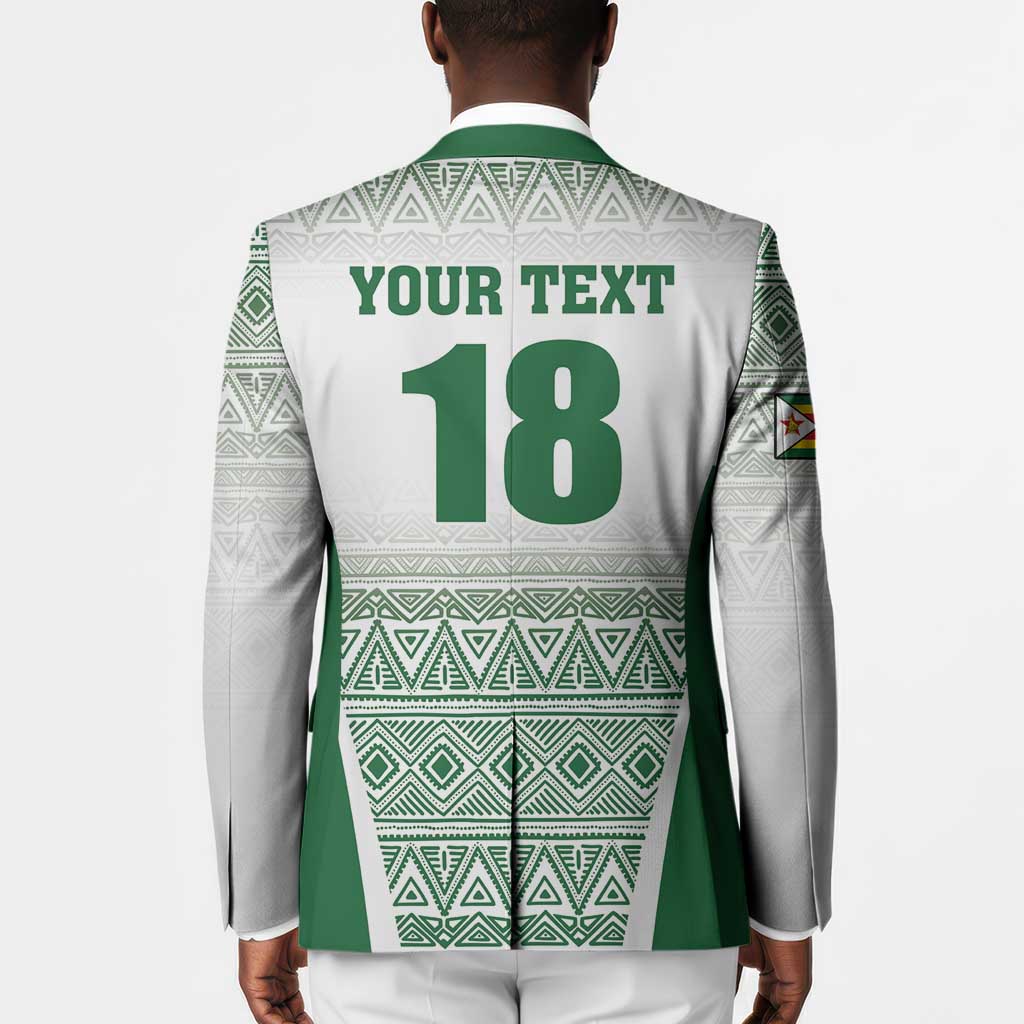 Custom Zimbabwe Sables Rugby Blazer African Patterns