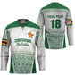 Custom Zimbabwe Sables Rugby Hockey Jersey African Patterns