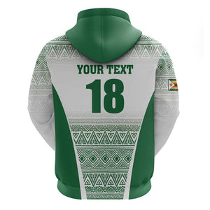 Custom Zimbabwe Sables Rugby Hoodie African Patterns - African Pride