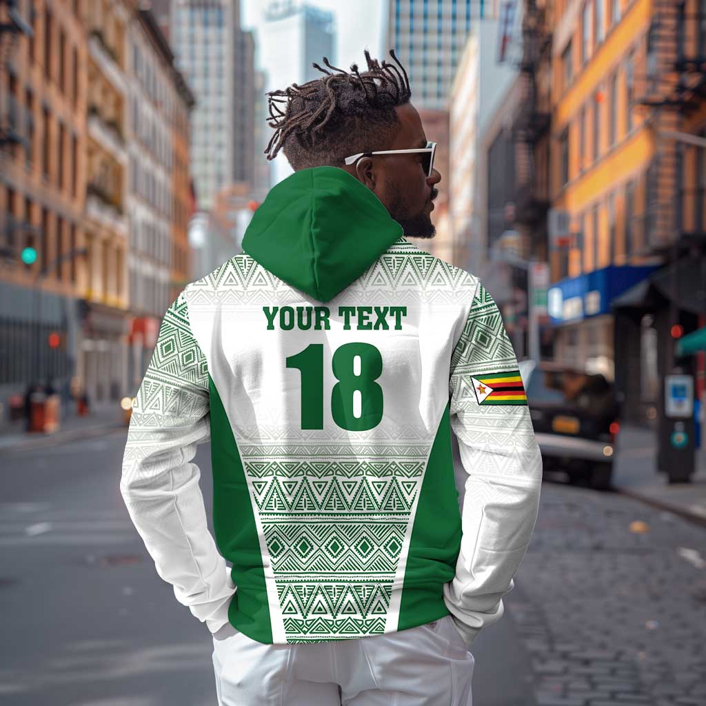 Custom Zimbabwe Sables Rugby Hoodie African Patterns - African Pride