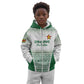 Custom Zimbabwe Sables Rugby Kid Hoodie African Patterns - African Pride
