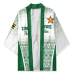Custom Zimbabwe Sables Rugby Kimono African Patterns