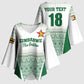 Custom Zimbabwe Sables Rugby Kimono Sleeve Blouse African Patterns