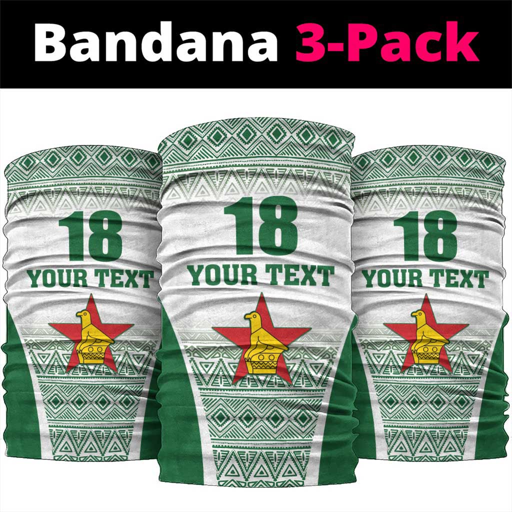 Custom Zimbabwe Sables Rugby Neck Gaiter African Patterns LT18
