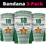 Custom Zimbabwe Sables Rugby Neck Gaiter African Patterns LT18