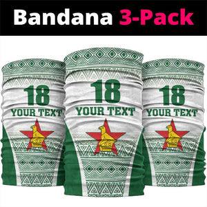 Custom Zimbabwe Sables Rugby Neck Gaiter African Patterns LT18