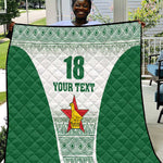 Custom Zimbabwe Sables Rugby Quilt African Patterns - African Pride