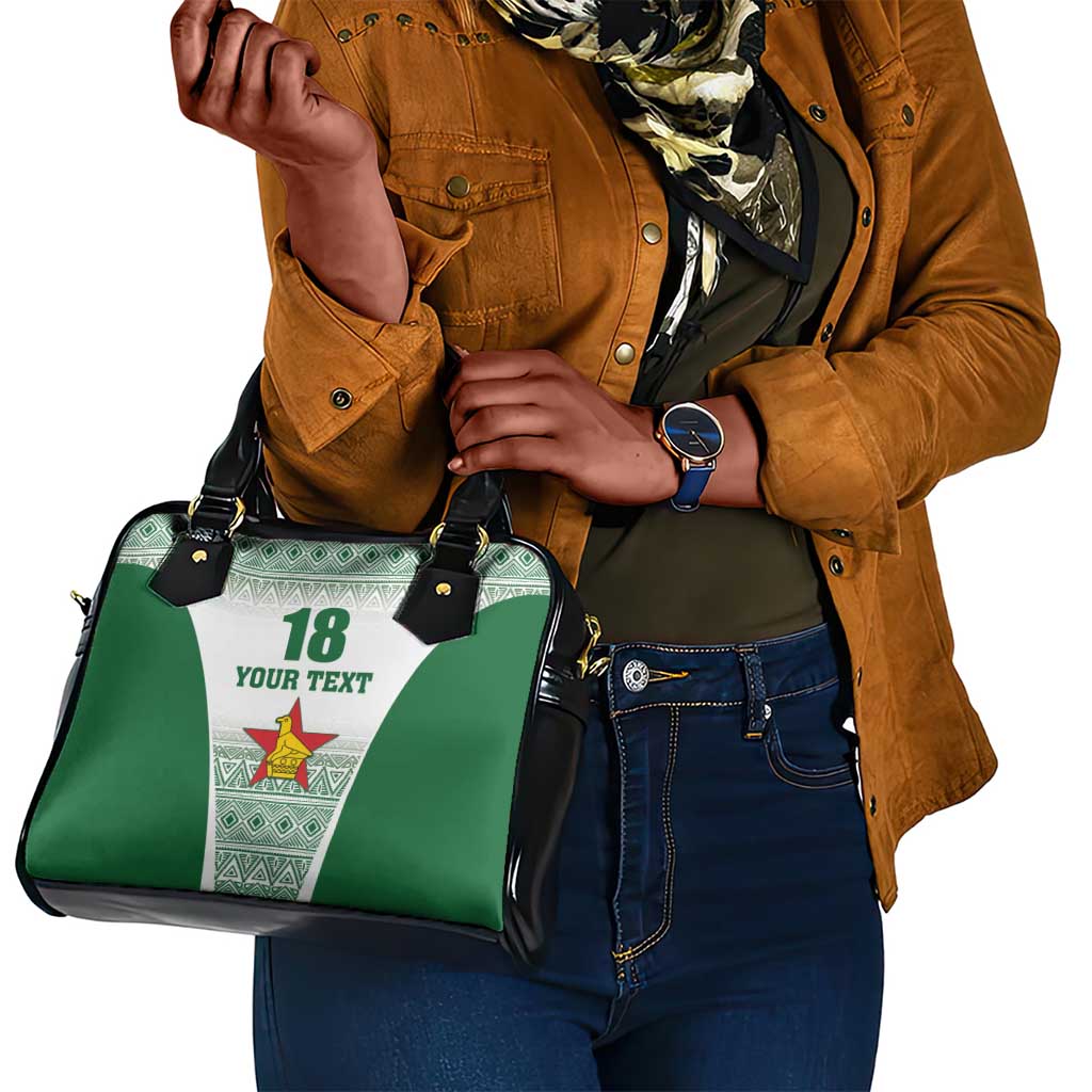 Custom Zimbabwe Sables Rugby Shoulder Handbag African Patterns - African Pride