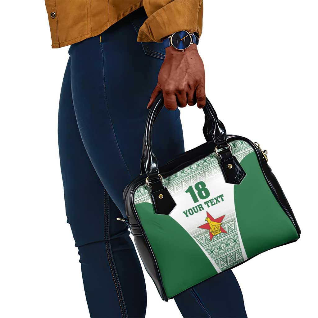 Custom Zimbabwe Sables Rugby Shoulder Handbag African Patterns - African Pride