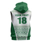 Custom Zimbabwe Sables Rugby Sleeveless Zip Hoodie African Patterns - African Pride