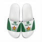Custom Zimbabwe Sables Rugby Slide Sandals African Patterns