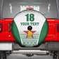 Custom Zimbabwe Sables Rugby Spare Tire Cover African Patterns - African Pride