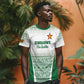 Custom Zimbabwe Sables Rugby T shirt African Patterns - African Pride