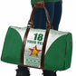Custom Zimbabwe Sables Rugby Travel Bag African Patterns