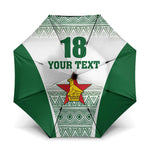 Custom Zimbabwe Sables Rugby Umbrella African Patterns