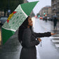 Custom Zimbabwe Sables Rugby Umbrella African Patterns