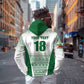 Custom Zimbabwe Sables Rugby Zip Hoodie African Patterns - African Pride