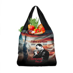Happy MLK Day Grocery Bag Black Americans Leaders I Have a Dream