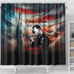 Happy MLK Day Shower Curtain Black Americans Leaders I Have a Dream