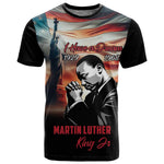 Happy MLK Day T shirt Black Americans Leaders I Have a Dream