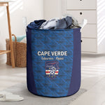 Cape Verde Football 2026 Laundry Basket Atlantic Blue Sharks Heritage