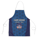 Cape Verde Football 2026 Apron Atlantic Blue Sharks Heritage