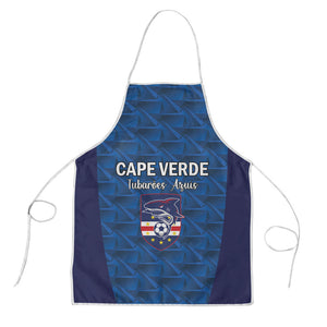 Cape Verde Football 2026 Apron Atlantic Blue Sharks Heritage