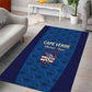 Cape Verde Football 2026 Area Rug Atlantic Blue Sharks Heritage